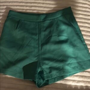 Green Women's Shorts